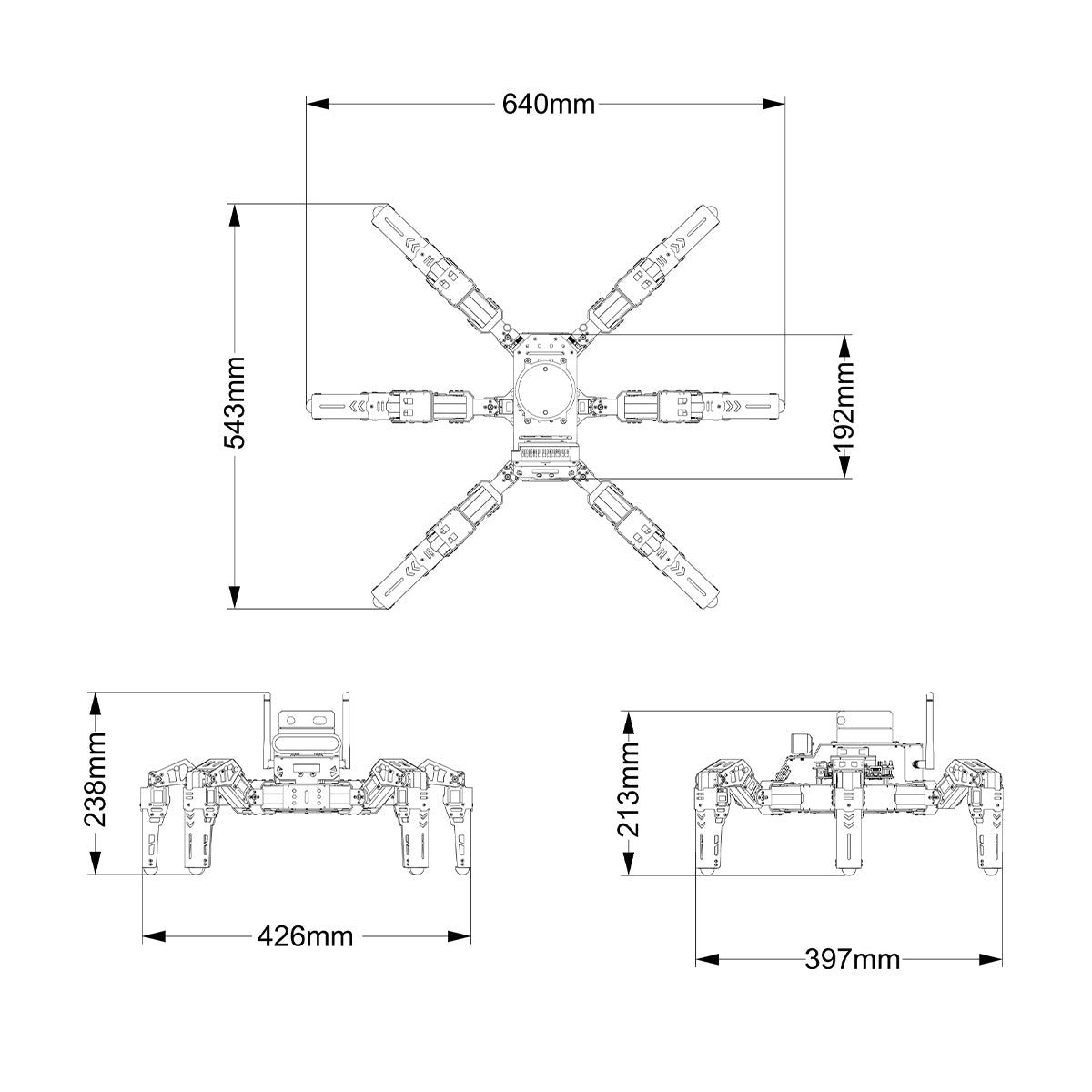 Hiwonder JetHexa ROS Hexapod Robot Kit Powered by Jetson Nano with Lidar Depth Camera Support SLAM Mapping and Navigation Hiwonder JetHexa ROS Hexapod Robot Kit Powered by Jetson Nano with Lidar Depth Camera Support SLAM Mapping and Navigation